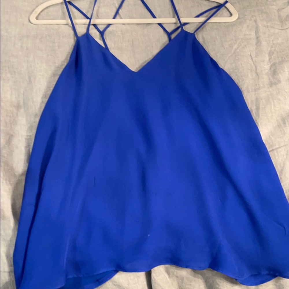 Flowy spaghetti strap top